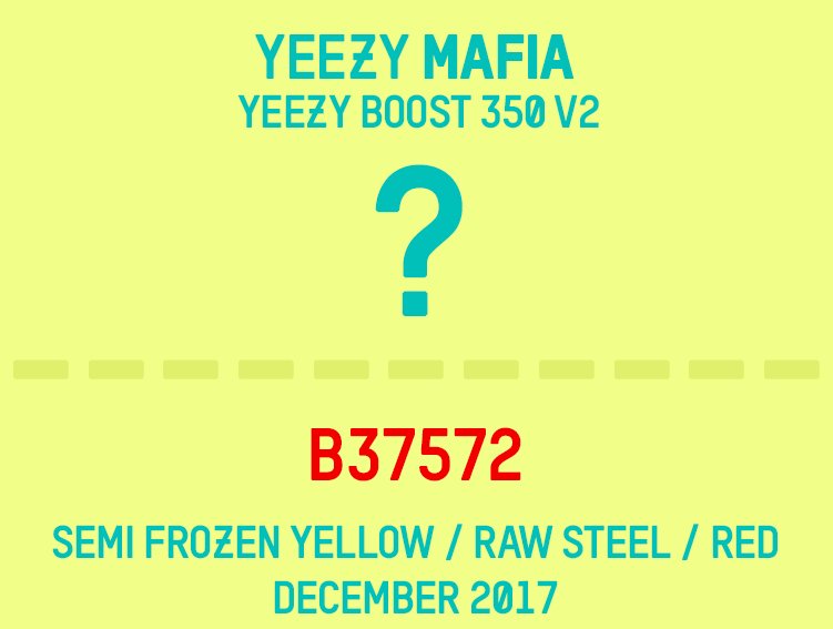 YEEZY BOOST 350 V2 B37572 Semi Frozen 