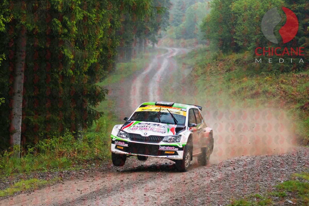 MacsportRally's tweet photo. Both cars got to the finish of an extremely challenging @ScottishRally, 5th in BRC and 7th in JBRC!
Pic: @ChicaneMedia https://t.co/Jt881UF507