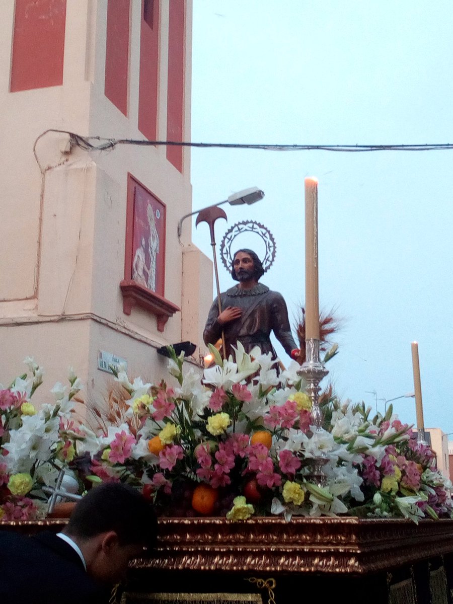 Procesión de San Isidro con <a href="/BMMonserratALM/">B.M. Ntra. Sra. Montserrat</a> ( I ).