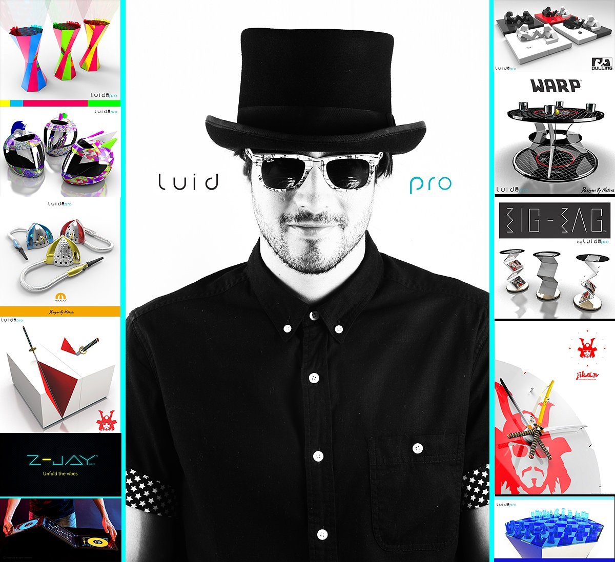 luidpro's tweet photo. Explore Luid🎩pro universe &amp; get inspired by all his creations https://t.co/E5hmP9PjaA #productdesign #design #art #innovation #business https://t.co/Foqb29im42