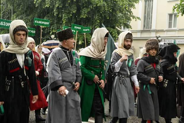 CRO_Adiga's tweet photo. Photos from #Nalchik city in Kabardino-Balkar republic for the remembering of the #Circassian_Genocide. https://t.co/qDtBFzS5iB