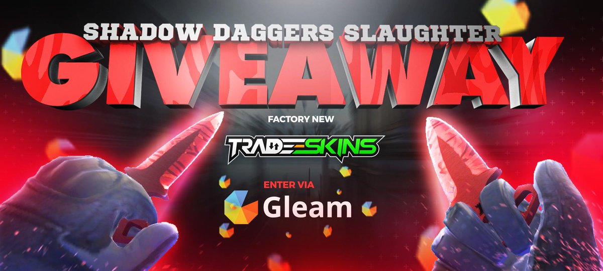 Trade_SkinsCom's tweet photo. Shadow Dagger Slaughter FN Giveaway!

* RT &amp; Follow

Enter Here: https://t.co/nB5piyePka https://t.co/lMq0bCjZKI