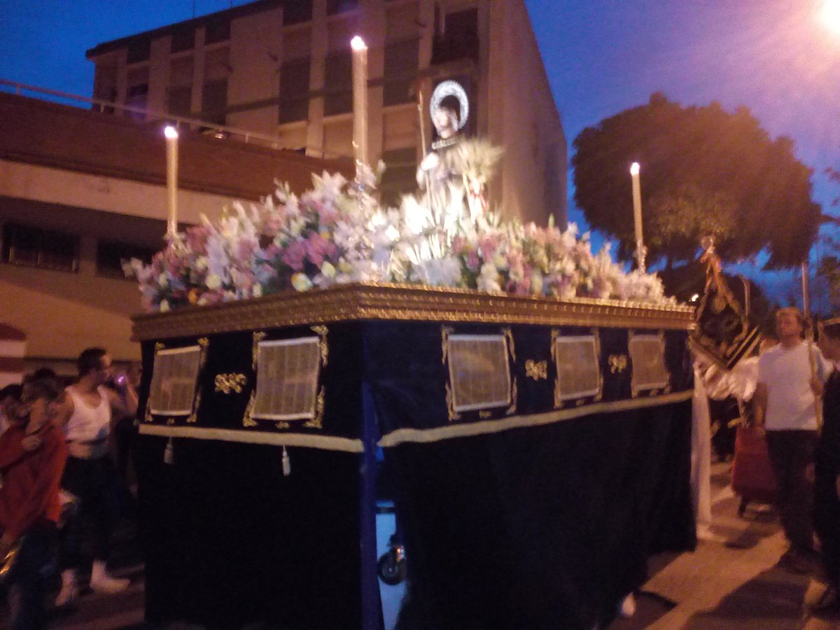 Procesión de San Isidro con <a href="/BMMonserratALM/">B.M. Ntra. Sra. Montserrat</a> ( III ).