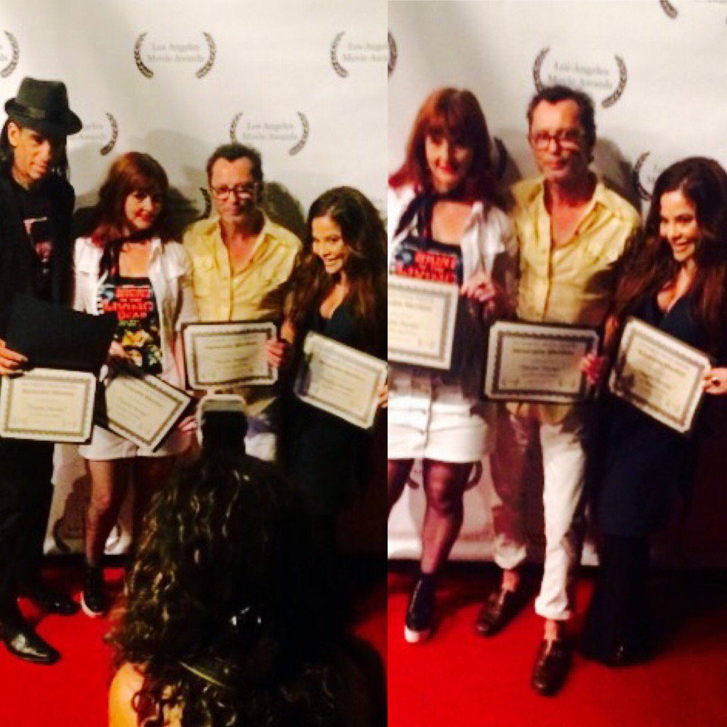 BrookeLewisLA's tweet photo. .@RickyDeanLogan @staciwilson @aaronkaiart &amp;
I #Redcarpet #PsychoTherapy #losangelesmovieawards #film #award 🙏🏆🎥❤️ https://t.co/gMN7O9vxFX