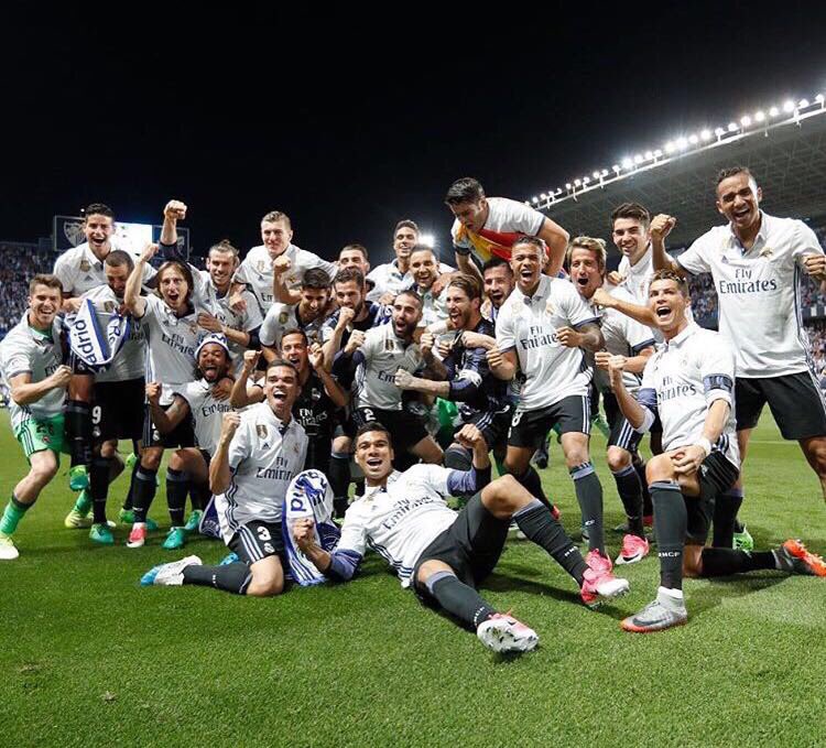 🇪🇸🏆 La Liga Champions! #Halamadrid