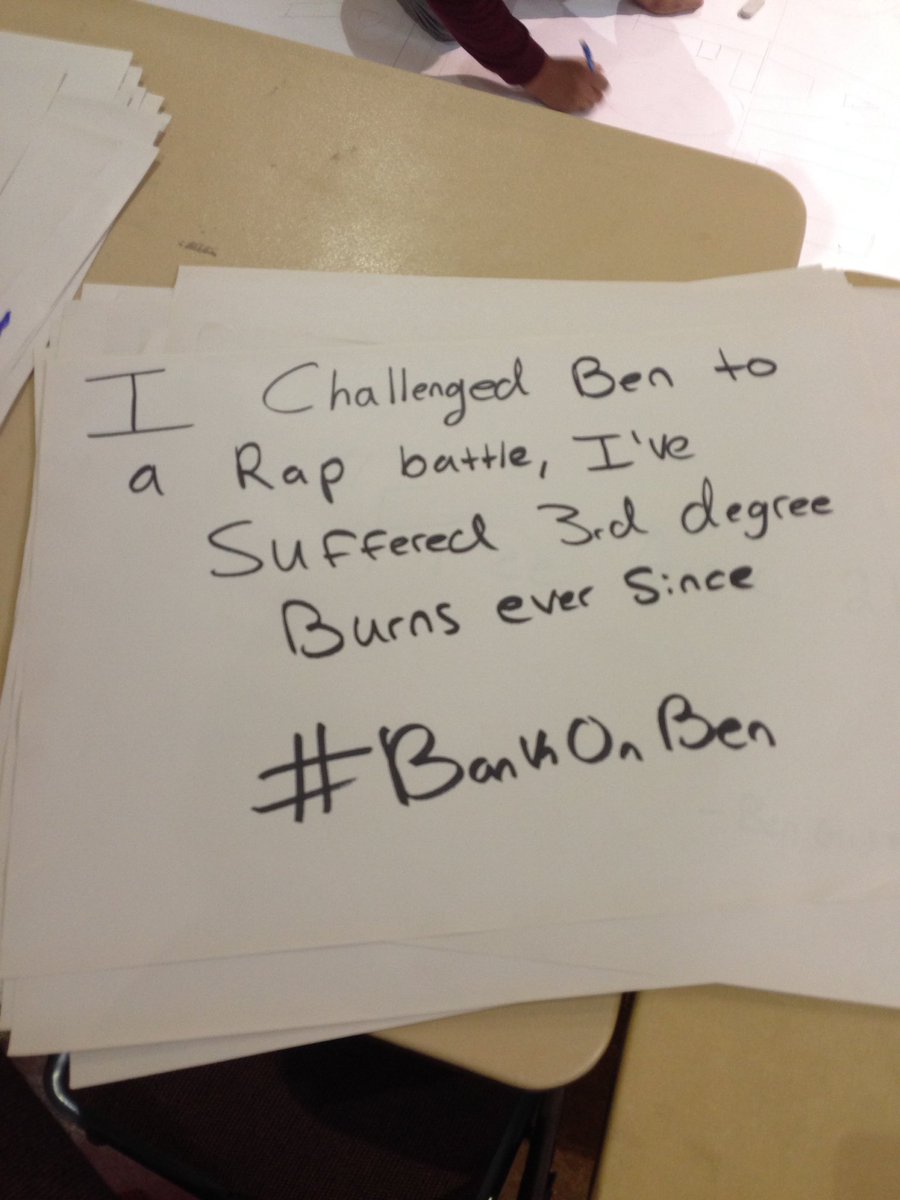 Ben4JezTrez's tweet photo. Sneak peak of some of the posters that are up in the school tomorrow! https://t.co/udA29CUurW