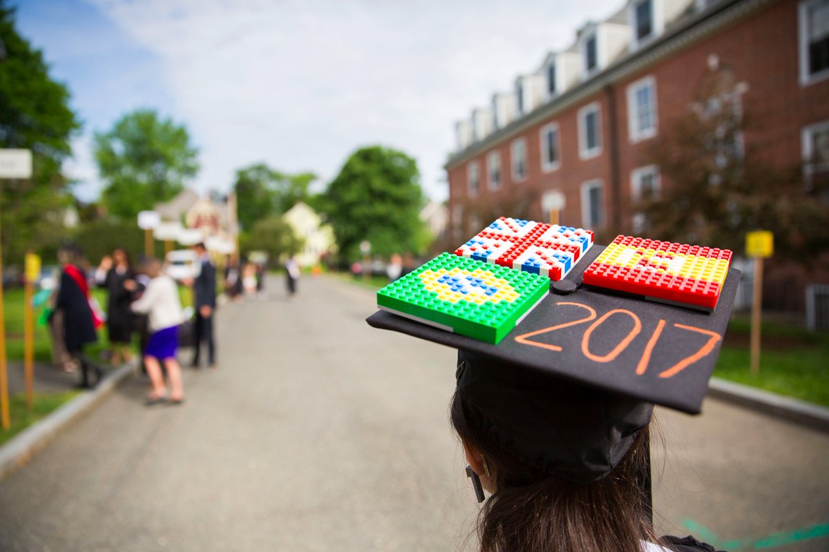 smithcollege's tweet photo. Wrapping up today... the hats! How could we forget the hats? Please share any you captured, too! #Smith2017 https://t.co/RrtNMsSPOd