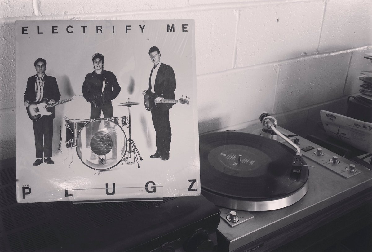 Now Spinning: The Plugz "Electrify Me". Just another classic punk LP in our new arrivals. #nowspinning