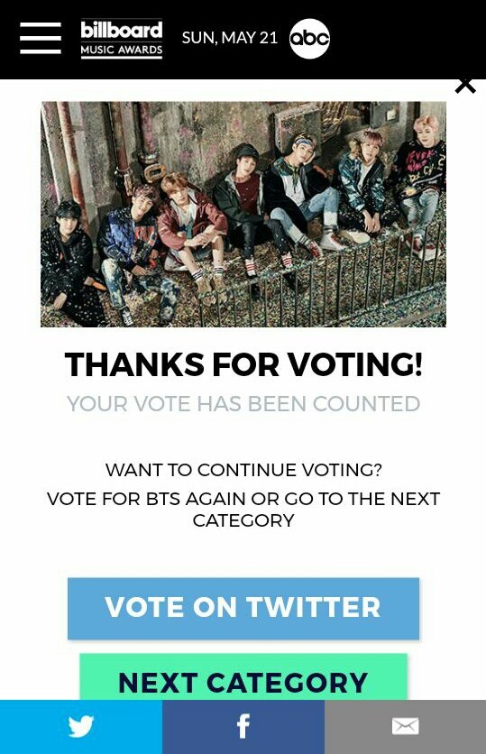 LuLixVmonn's tweet photo. No nos para nadie 💖
#ARMY_SpringDayWin #Army
ESTOY ENLOQUECIENDO
I am voting for BTS for TOP SOCIAL ARTIST at the #BBMAs #BTSBBMAs https://t.co/iWZPDstQR6