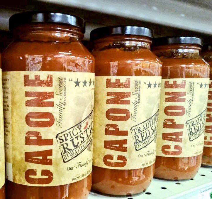 So proud to see us competing with the biggest brands in the world... 🍝🍝🍝
#CaponeFamilySecret #Sauces #OnTheShelf #Marinara #Rustico