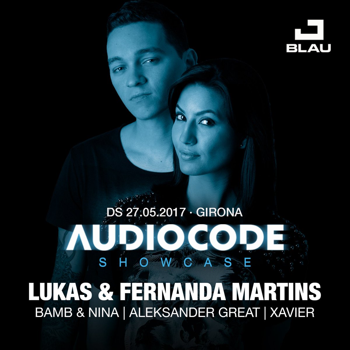 BLAUCLUB's tweet photo. DS 27.05 Audiocode Showcase: LUKAS | FERNANDA MARTINS &amp; Friends
★ Llista d'entrada 13€ al mur de l'esdeveniment:
https://t.co/59qJA1U495 https://t.co/HbRA0dUqmy