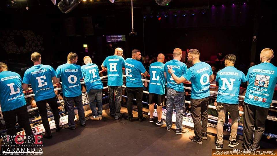 DJSlugPreston's tweet photo. amazing scenes at WCBE show in preston last night. this picture shows how much i put into this fight for leo.  #LEOTHELION #PRAYFORLEO #WCBE https://t.co/0ZV0ZMb1yF