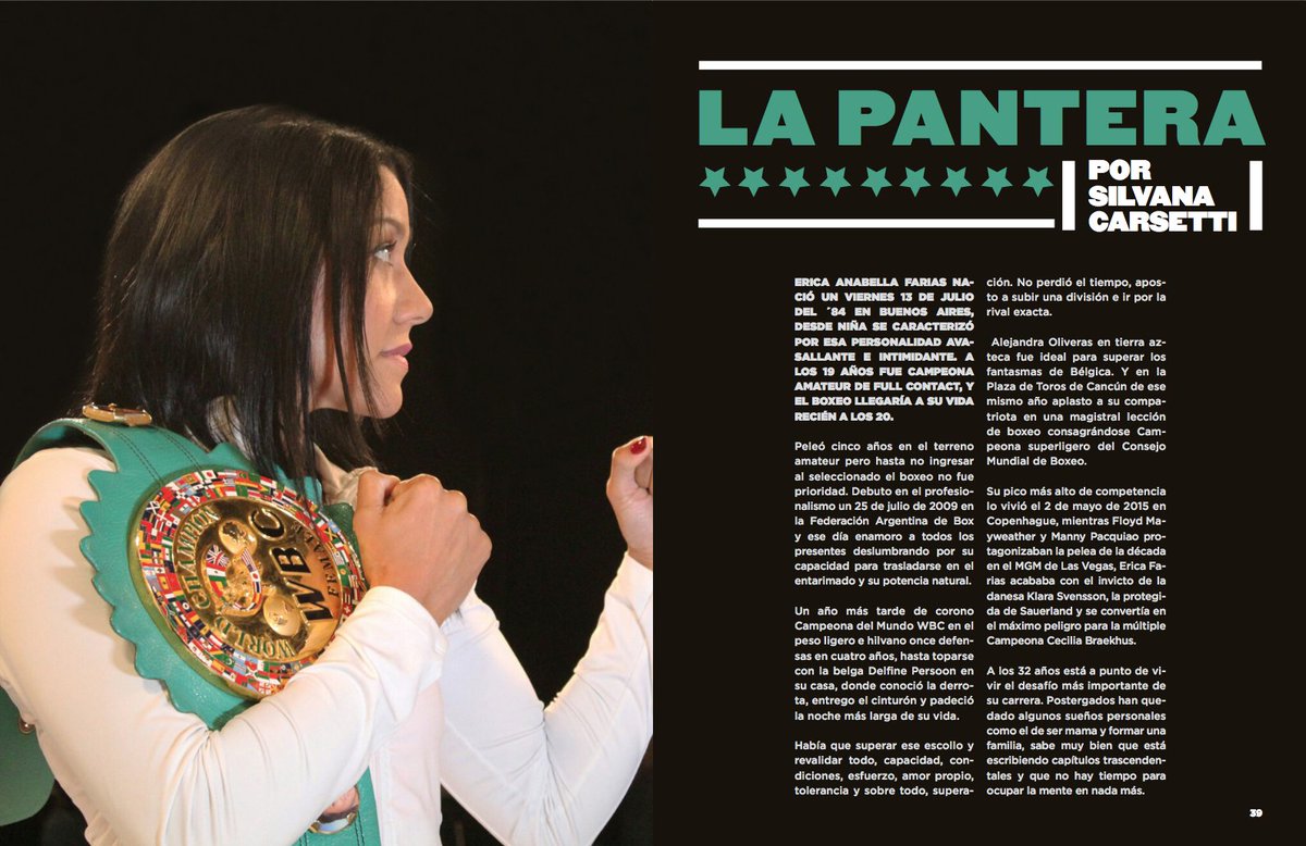 WBCBoxing's tweet photo. ¡Erika Farias quiere derrotar a Cecilia Brækhus!
¡Descarga la Revista WBC aquí!
https://t.co/I8LNG57TAZ https://t.co/9h3FXgrXc8