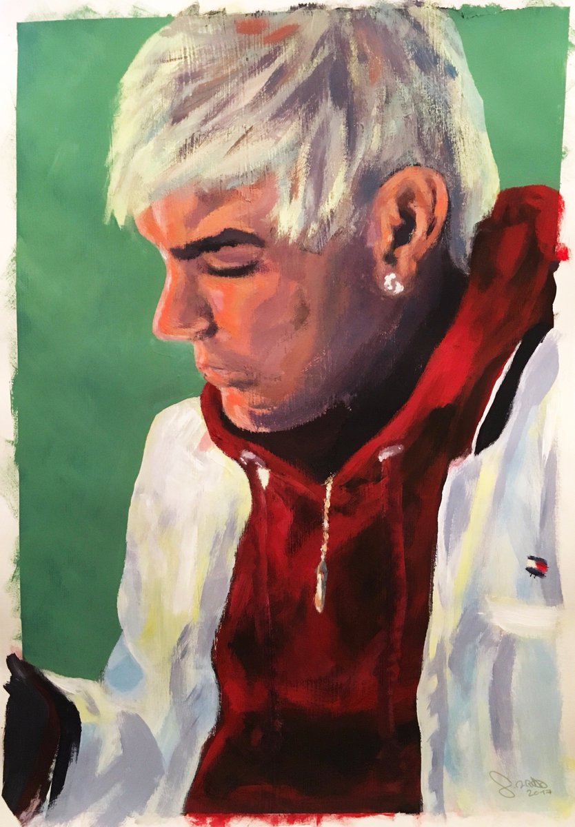 Giuliano__tm's tweet photo. @oliverxfrancis I made this painting of you today. I hope you will like it. 😀 https://t.co/eRbcJw4jTs