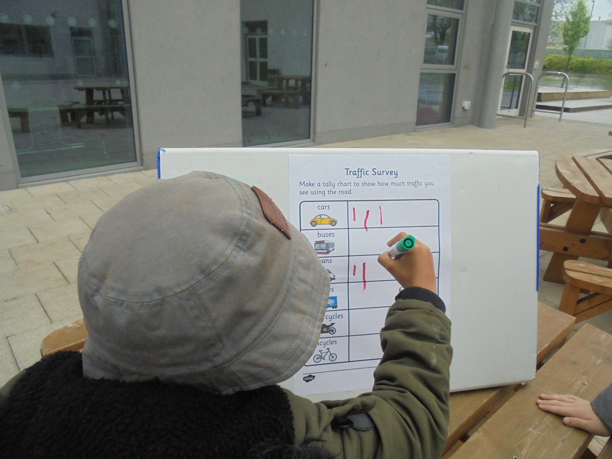 DiamondClassP4's tweet photo. Topic transport. Working as a team to record the traffic we see on a tally chart. #grangemcr https://t.co/NIb7DnQe6h