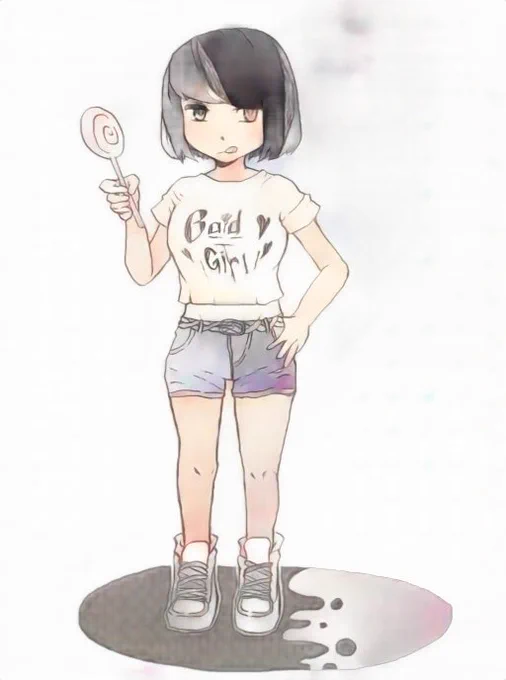これ自動着色なんすよ...すごすぎィ!

#PaintsChainer 
