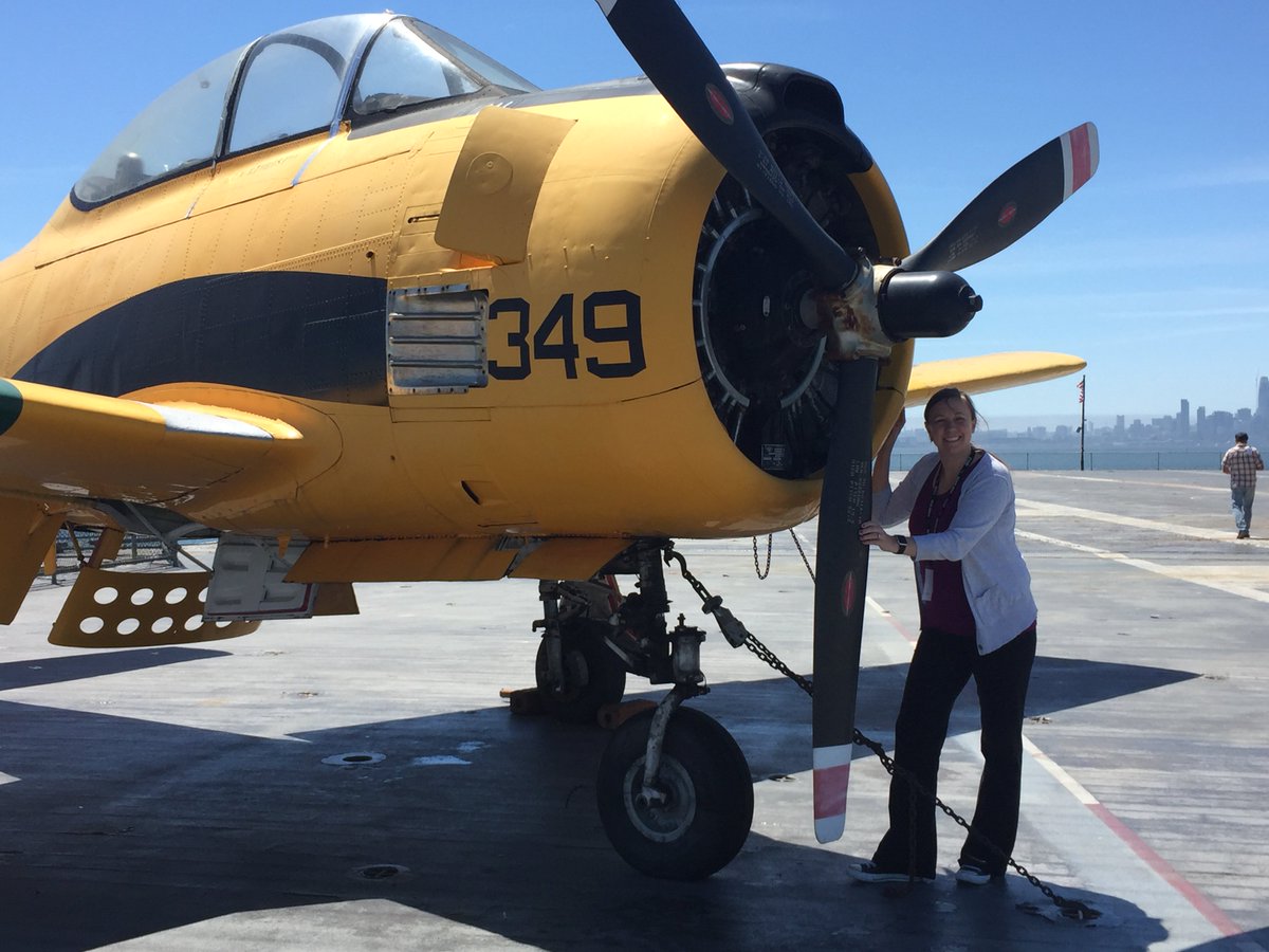 Aboard the USS Hornet for #cuerockstar