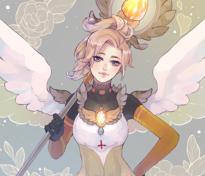 jaakotodile's tweet photo. magical girl mercy https://t.co/pu5nzXkGeI