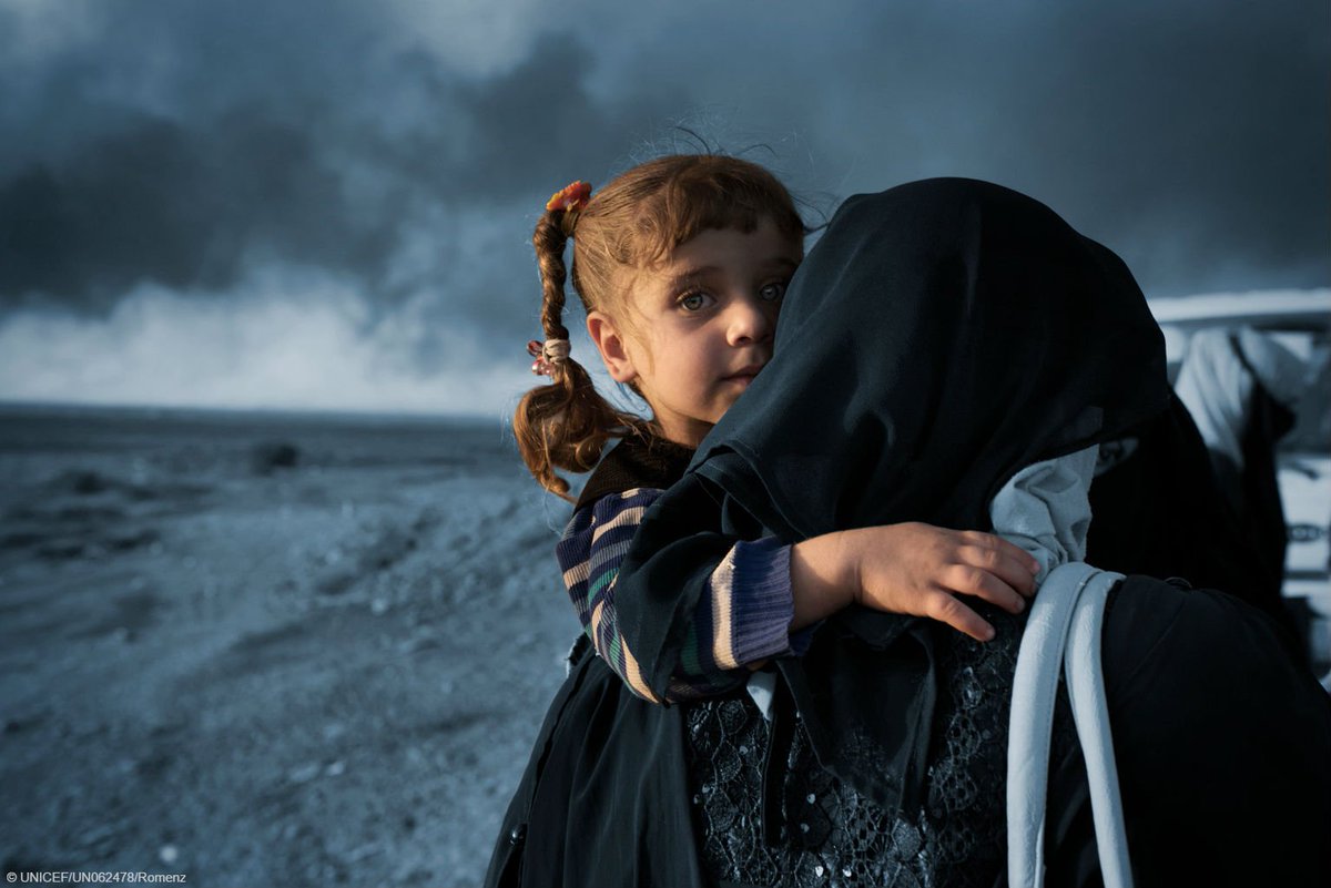 UNICEF's tweet photo. #AChildIsAChild no matter what. We must keep #ChildrenUprooted safe from exploitation, abuse &amp; death. RT to support https://t.co/Xck8hSJA0t https://t.co/rhA9tM8SPq