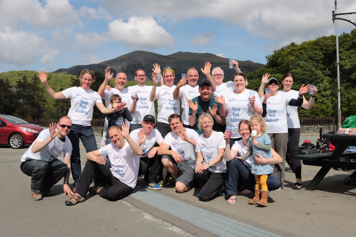 glosdeaf's tweet photo. We did it! #ThreePeaks in 24 hours 😀 We're all absolutely whacked but so chuffed with our achievements. Thanks for all your encouragement ⛰️ https://t.co/yoHdFD7DLa