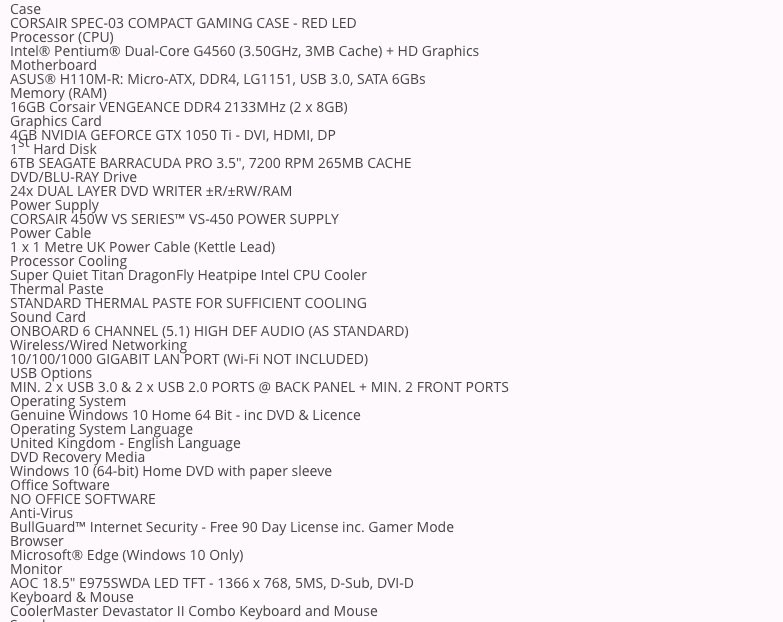 ProvideThePaint's tweet photo. @Intrepid_MB @DrCutePuppies Here's the specs, remember I was trying to reduce cost where I could https://t.co/3K3iMcne6d