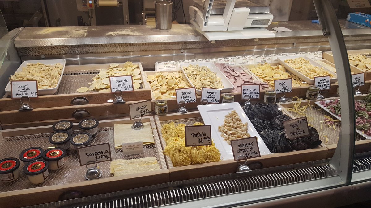 MyFirstNRAShow's tweet photo. @EatalyChicago Ended up just looking, the cocktail area was so busy. So impressed by the #pastabythepound! Such beautiful food, thx for the hospitality! https://t.co/KWvqAX2yeX