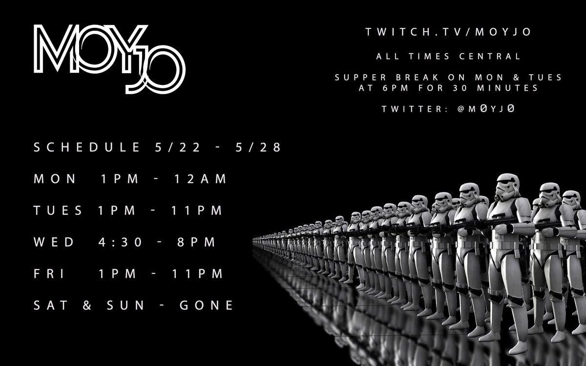 m0yj0's tweet photo. Weekly schedule :) GIVEAWAY 8pm ct Monday for 150 followers! Thank You! @funko #FunkoPop !! #SupportSmallStreamers #TwitchRaid https://t.co/PpTjlDubUB