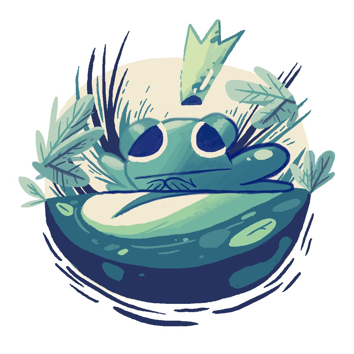 mantisbutter's tweet photo. King Frog https://t.co/twkzKs9kAv