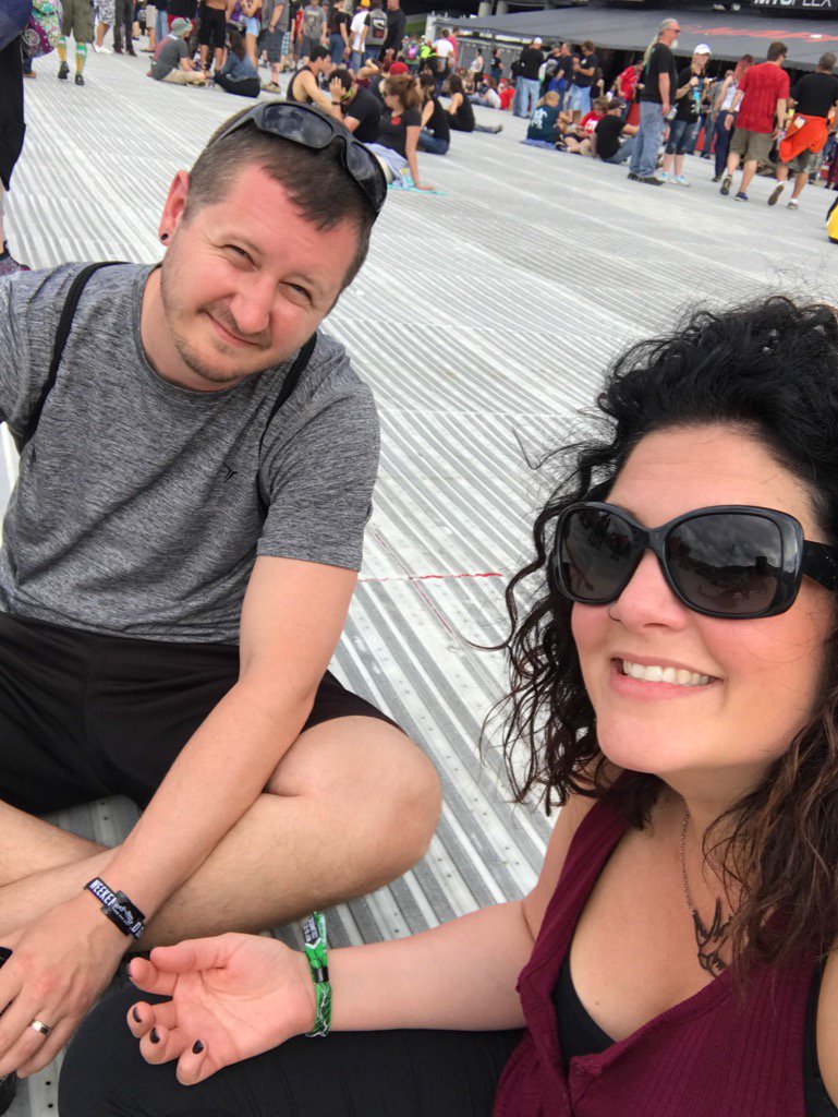 mara_duncan's tweet photo. @dunkin1414 waiting for Primus 🤘🏻😎 #rockontherange https://t.co/7Vd8lkLy5q