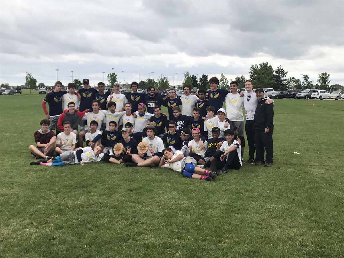 nvultimate's tweet photo. For the first time, the boys A and B teams met in the finals of the Illinois State Championship! An unprecedented year! #programlove https://t.co/fTNDQwTog3