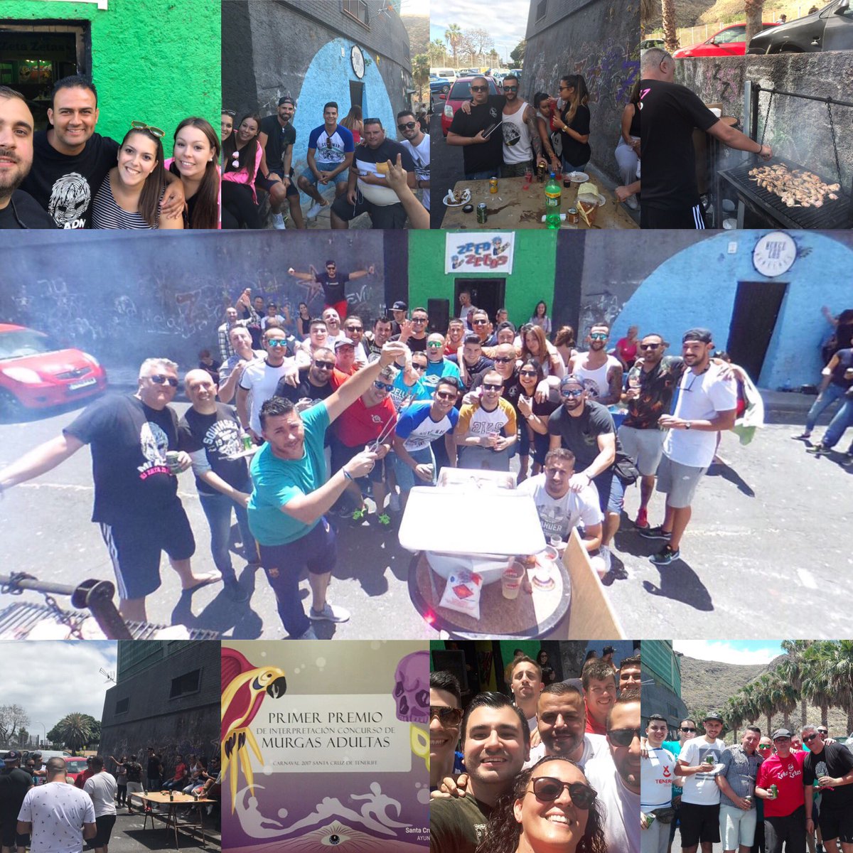 MurgaZetaZetas's tweet photo. Un resumen de nuestro día en familia #familia #murgón #cierredeaño #ZZ2017 #theend https://t.co/SJIZs7dq8r