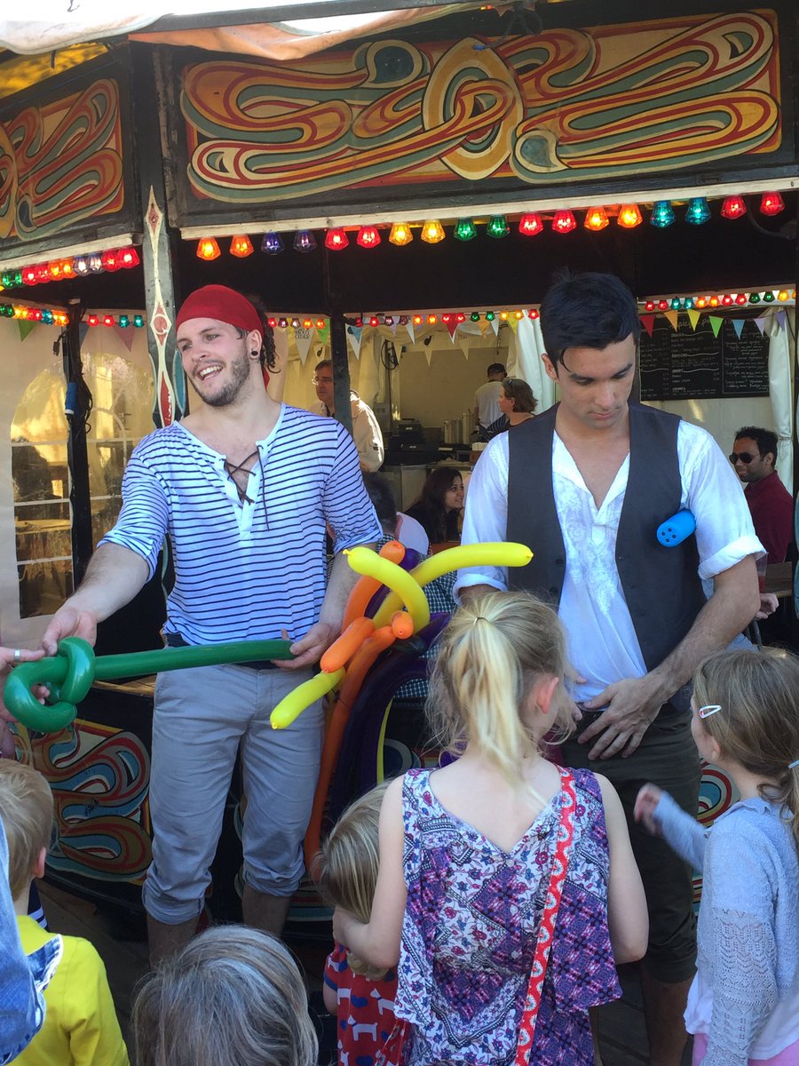 <a href="/HFAcrobats/">Head First Acrobats</a> THEN they made balloon animals.... #multi-talented #BrightonFringe