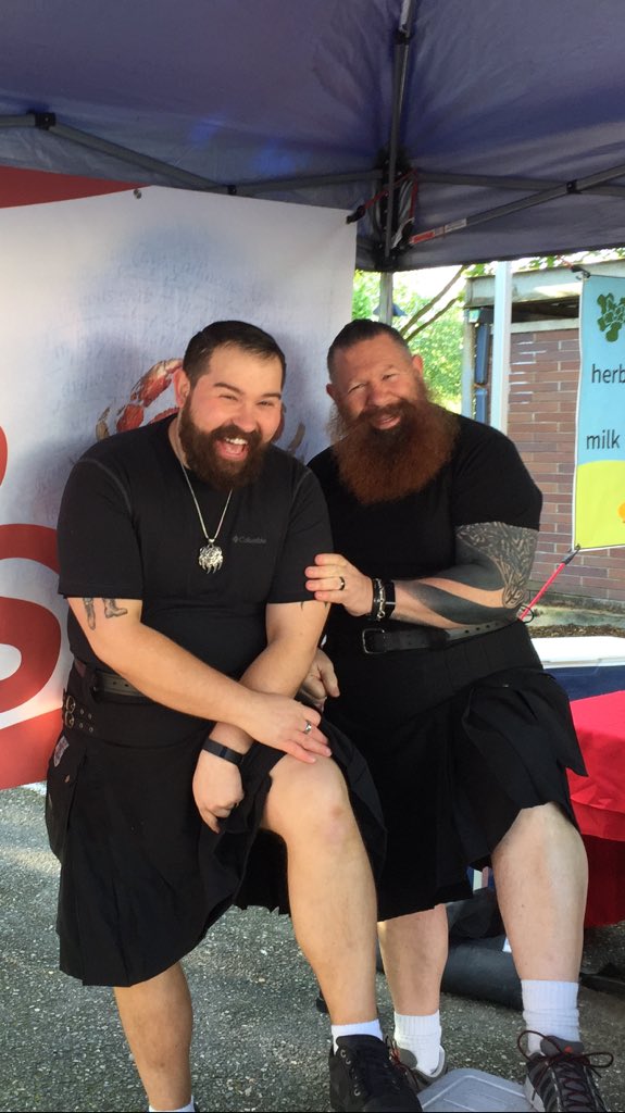 Manbearsinkilts   work'n it