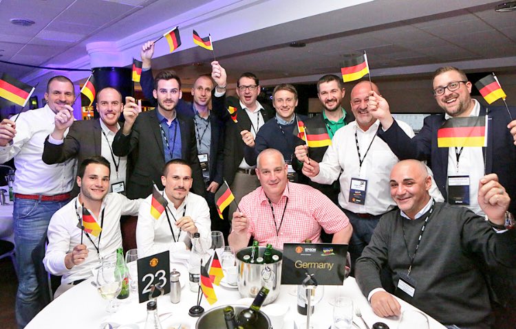 Epsonworldcup's tweet photo. Flying the flag for Germany #EpsonWorldCup17 #EverydayWins https://t.co/44QncdNt69