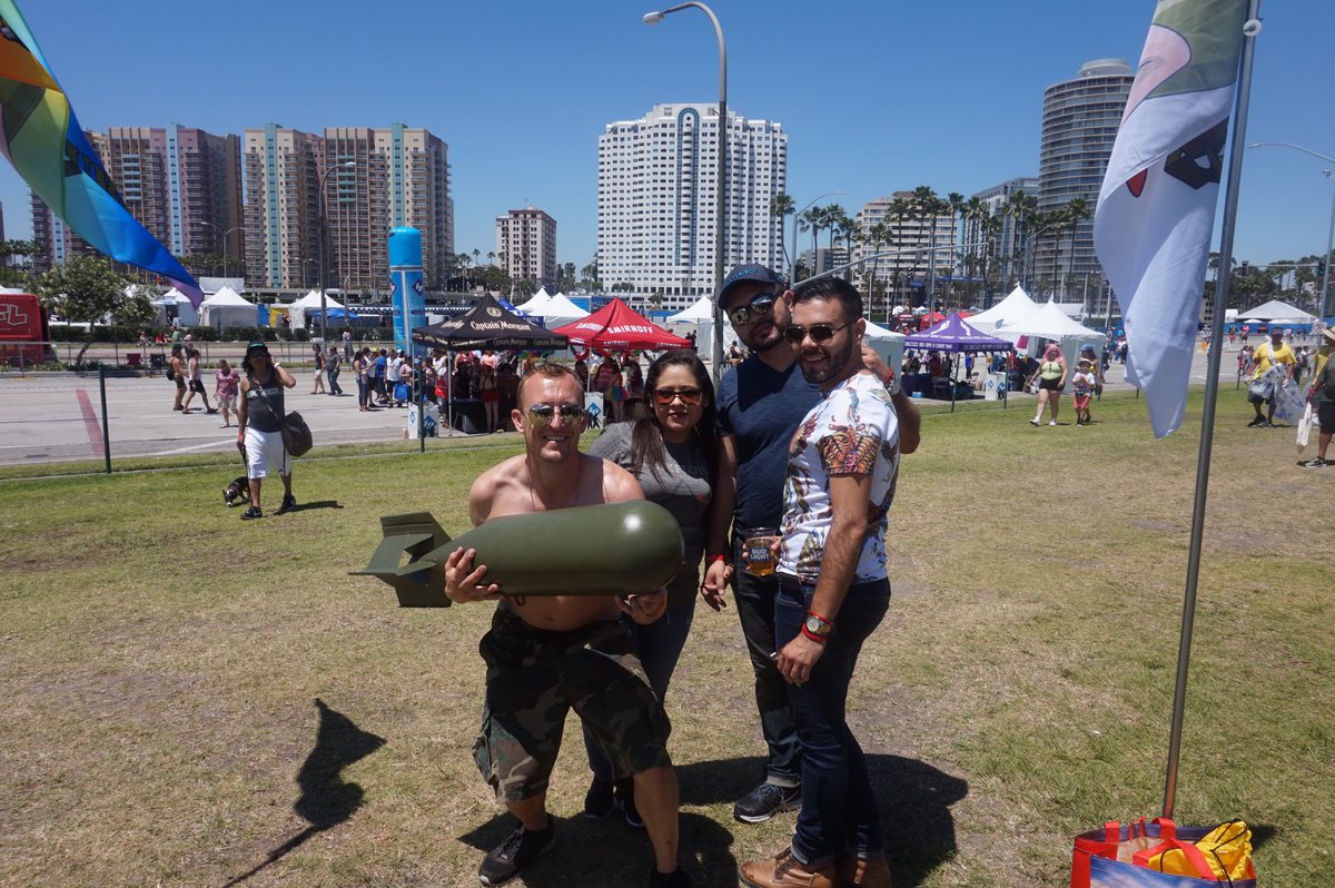bomblubes's tweet photo. LONG BEACH PRIDE DAY 2 FIND YOUR PHOTOS AND SHARE #bomblube #pride #lbpride #lube https://t.co/62W5ecbabS