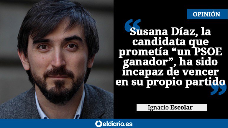 eldiarioes's tweet photo. OPINIÓN | Sánchez derrota a las élites https://t.co/d4Iag8Zpbl Por @iescolar https://t.co/qqHgddHQ4v