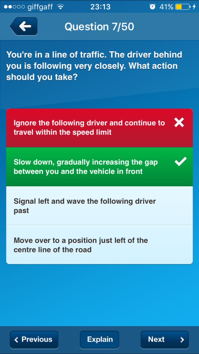 camsmithetid's tweet photo. @DVSAgovuk  okay so I think your theory test practice app needs an update. Can you tell me why this has happened? https://t.co/5FxQljskrp