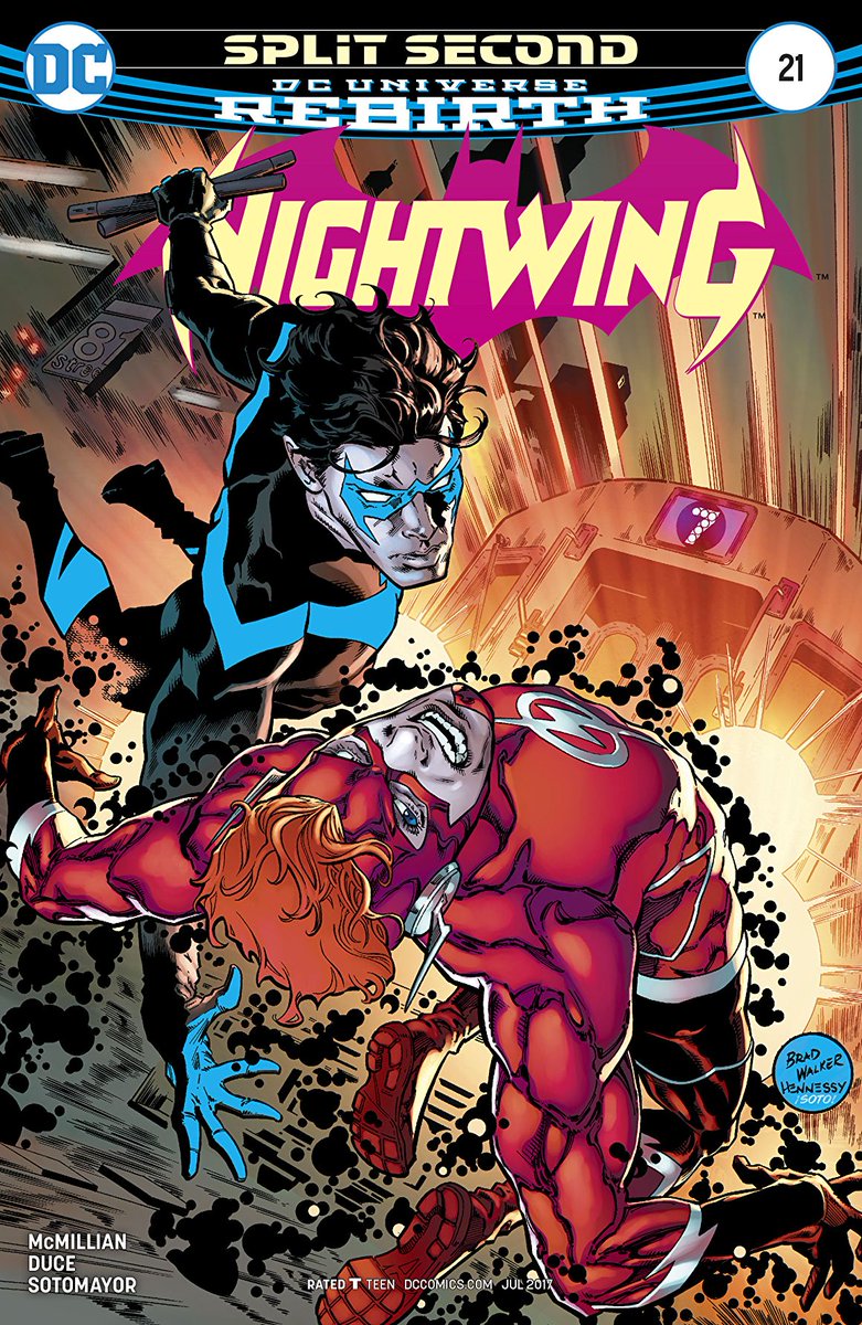 WorshipComics's tweet photo. Nightwing #21 #ChrisSotomayor #ChristianDuce #Dc #DCComics #DickGrayson #Flash #MichaelMcMillian https://t.co/0MBxCxiz9z https://t.co/aP2wXEi4iT