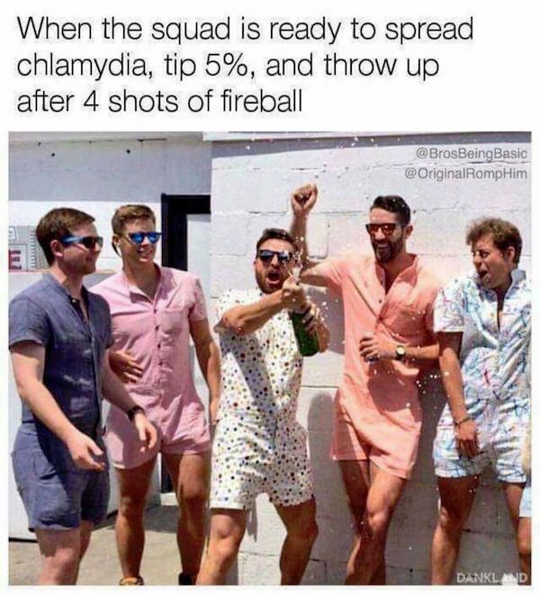 TheAdamDrake's tweet photo. This is one of my favorites I've seen! #BroRompers #Brompers? #Bros https://t.co/KmBgoEM8dS
