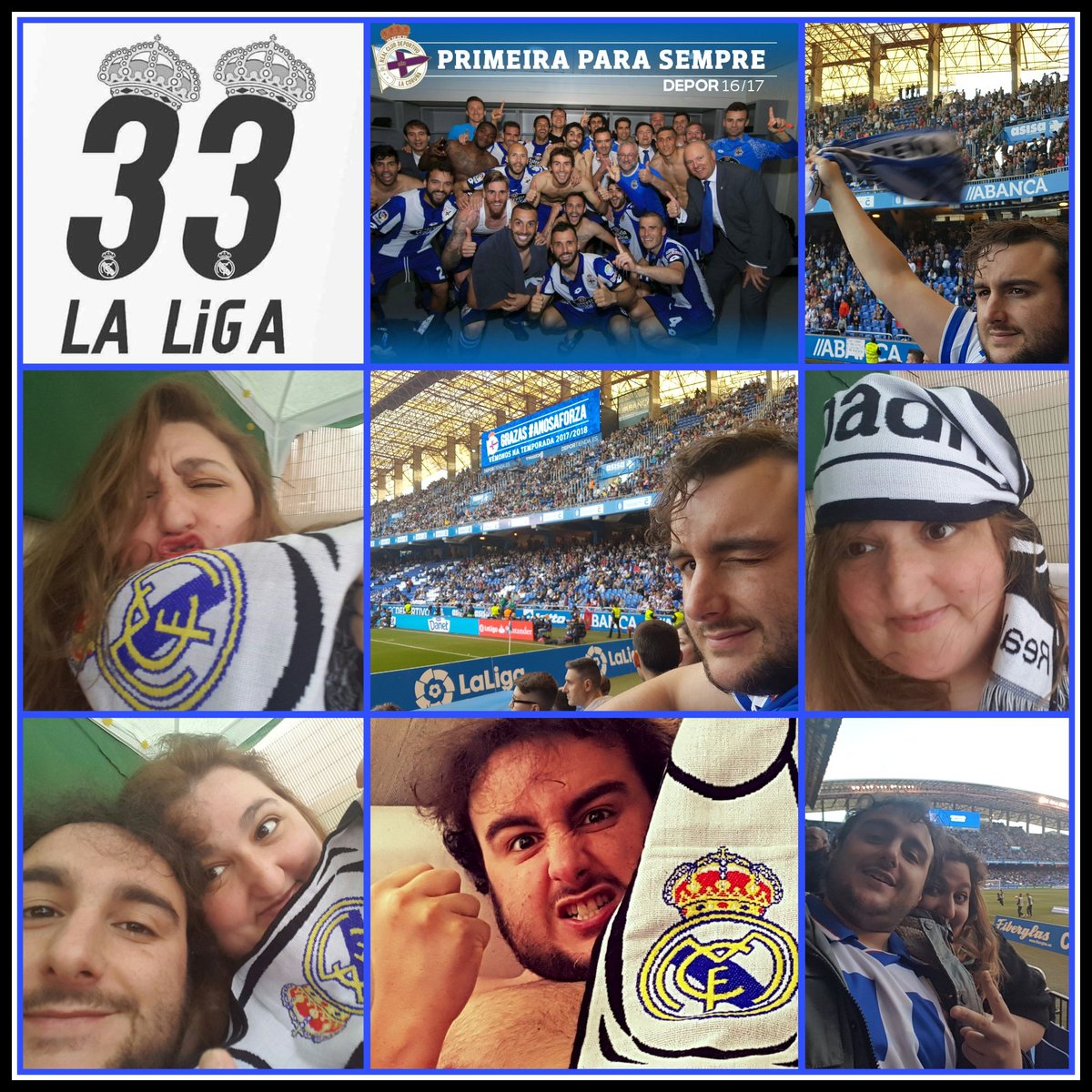 feitare's tweet photo. Mi #Depor se queda en primera y un gran real Madrid se queda con la liga.
#PrimeiraParaSempre
#HalaMadrid
Todo ha salido bien 💪😁🥇🏆
#LaLiga https://t.co/BwFAyh4aoR