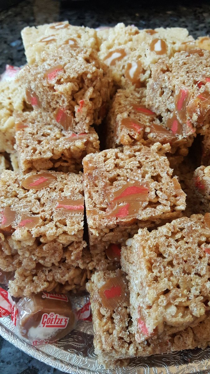 Working on my first #sponsored gig, baking and crafting for <a href="/GoetzeCandy/">Goetze's Candy</a>!  These came out so good!