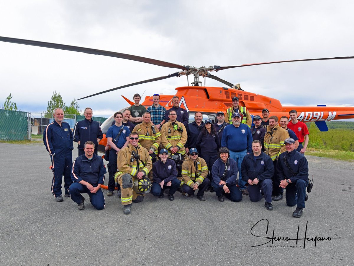 LifeMedAlaska's tweet photo. LM 2 had the privilege of meeting w/ Chugiak Fire/EMS for training.  Keep up the great work guys!

Photo courtesy of MSB EMS Chief Heyano https://t.co/TxXdDMNoxC