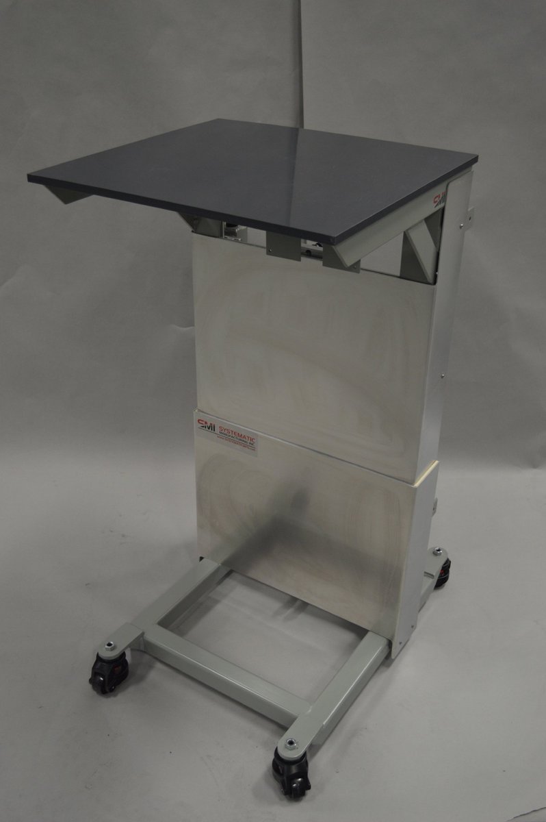 SystematicMfg's tweet photo. 400 lb. maximum rated lifting load on each #SMIAdjustableHeightWorkstation: https://t.co/TxDwVw455c. #Detroit #Manufacturing #CustomMade https://t.co/4gD0SGch7G