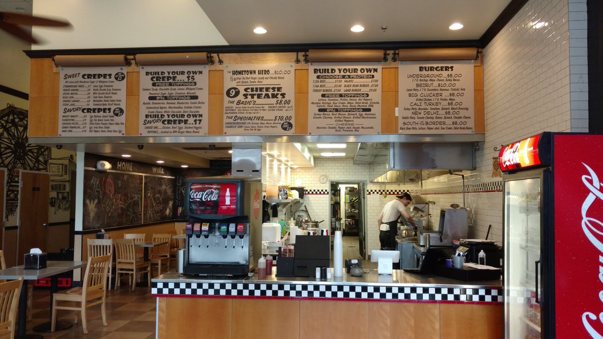 UGBC_State's tweet photo. We're always cookin' up something tasty! Come check out our menu, handcrafted by one of our own and fall in love today! #loveatfirstbite https://t.co/Mx6qKQSUjw