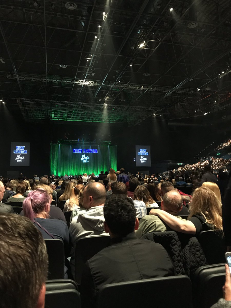 Was a great night seeing #MickyFlanagan ..
