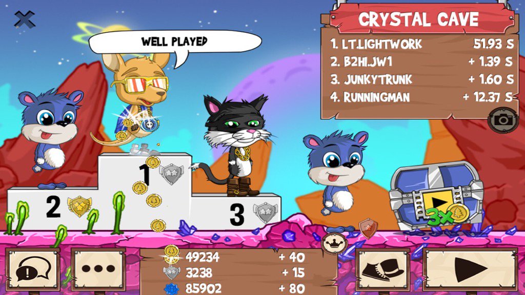 LLightwork's tweet photo. All those guys just got washed #funrun2 #JW1 #JunkyTrunk #RunningMan https://t.co/QE9cH2opaA