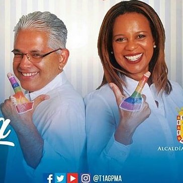 elcuaracom's tweet photo. El Alcalde Jose Blandon y Raisa Banfield apoyando la campaña @T1AGpma 2017. https://t.co/eKJMoqjqxJ