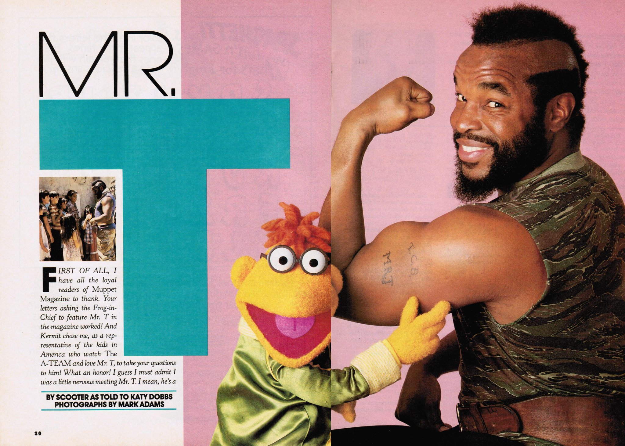 Happy birthday Mr. T! (May 21 , 1952) 