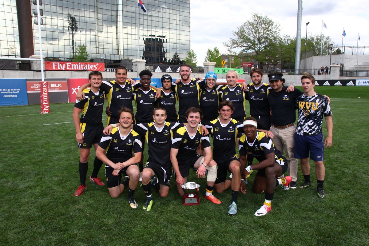 USARugby's tweet photo. The @SCSU_Owls win the Bronze Medal Match over the @HartfordHawks 31-19 for a Men's Division II 3rd-place finish at #College7s! https://t.co/xyOT7rr9Eo