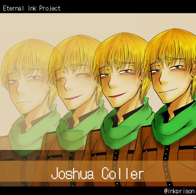inkprison's tweet photo. Character busts for Joshua are ready! Here is a quick look to some of the expressions of pose 1! #indiegame #indiedev #gameart #inkprison https://t.co/ZL7v8WEVdS